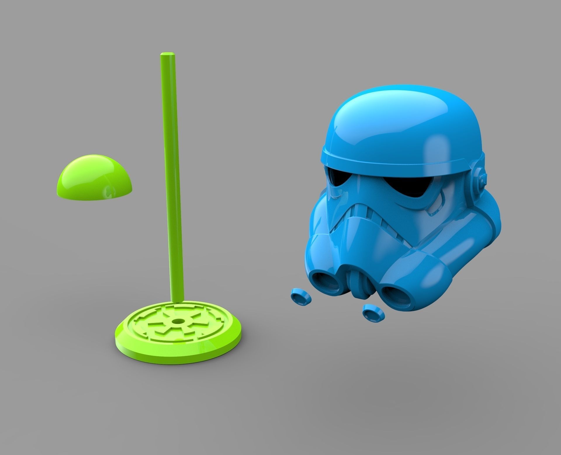 Stormtrooper Helmet - Star Wars REBELS 3D print model_4