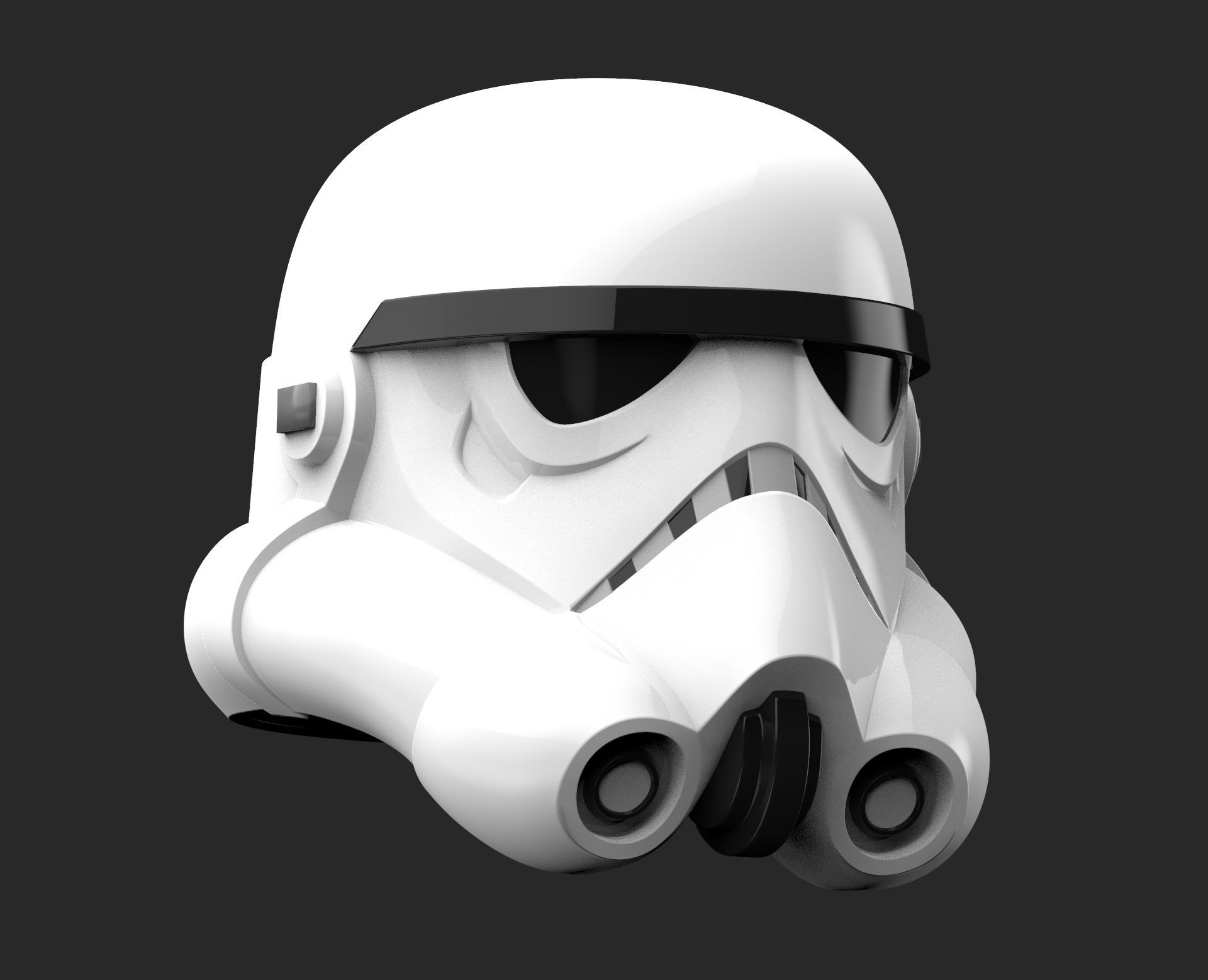 Stormtrooper Helmet - Star Wars REBELS 3D print model_1
