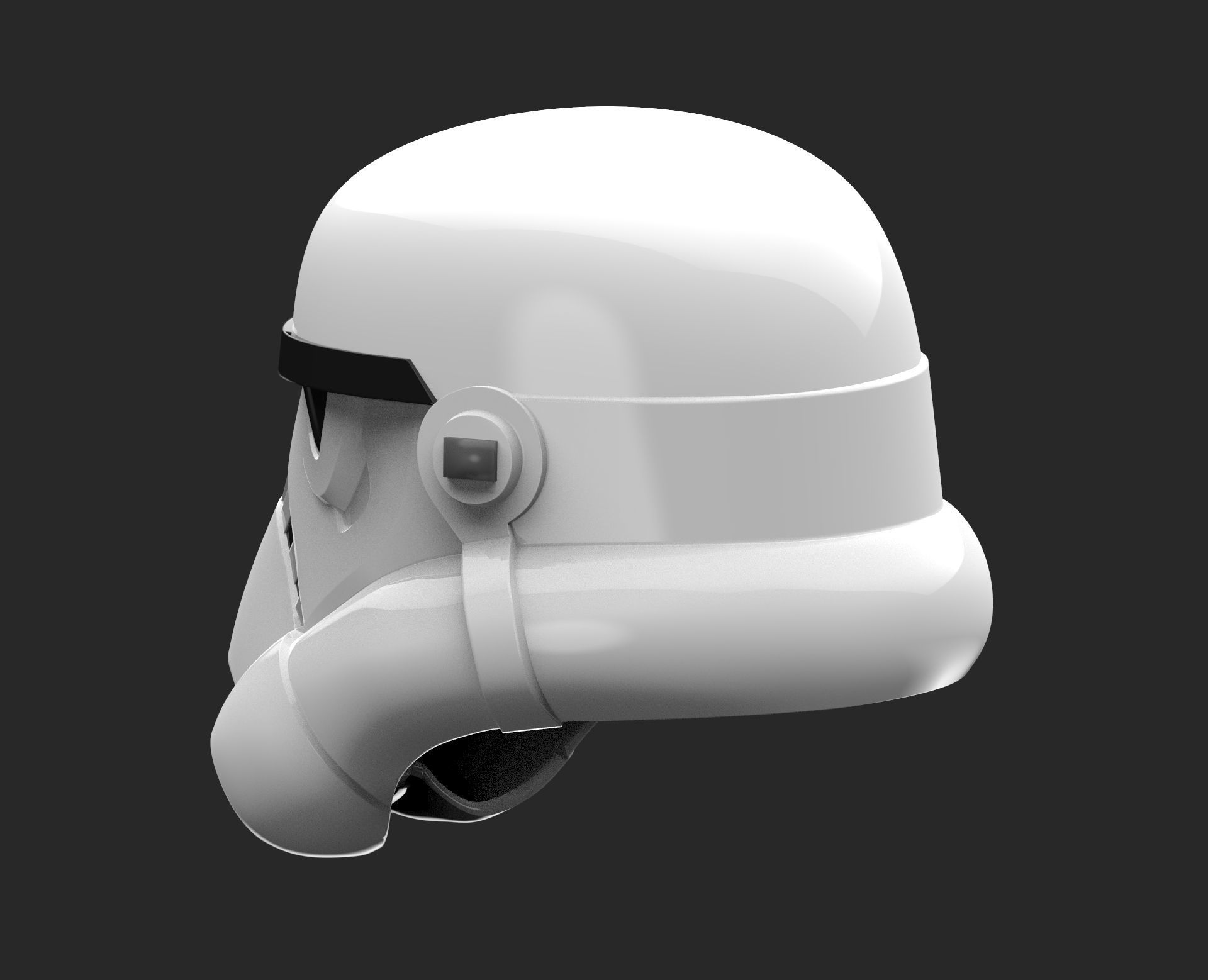 Stormtrooper Helmet - Star Wars REBELS 3D print model_2