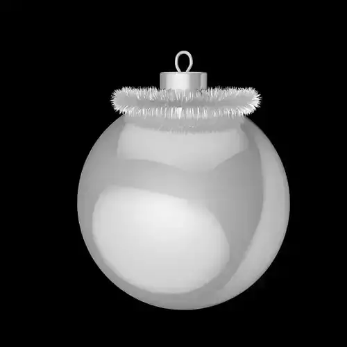 New Year toy low poly Free 3D model