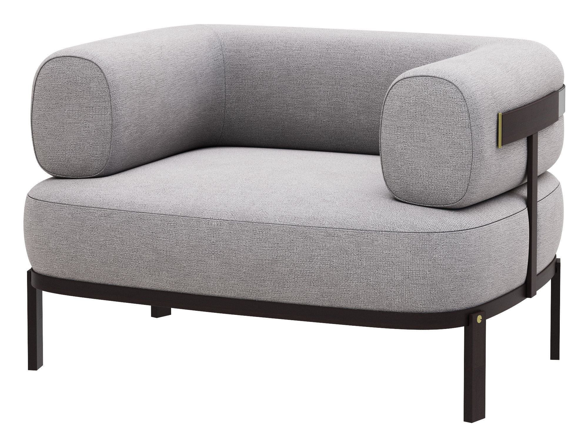 Baxter Belt armchair 3D model_1