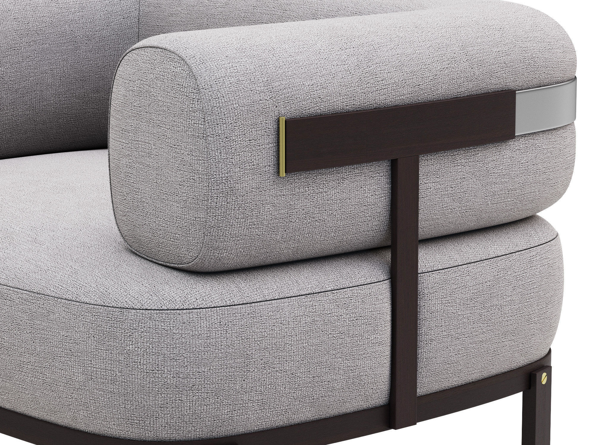 Baxter Belt armchair 3D model_5