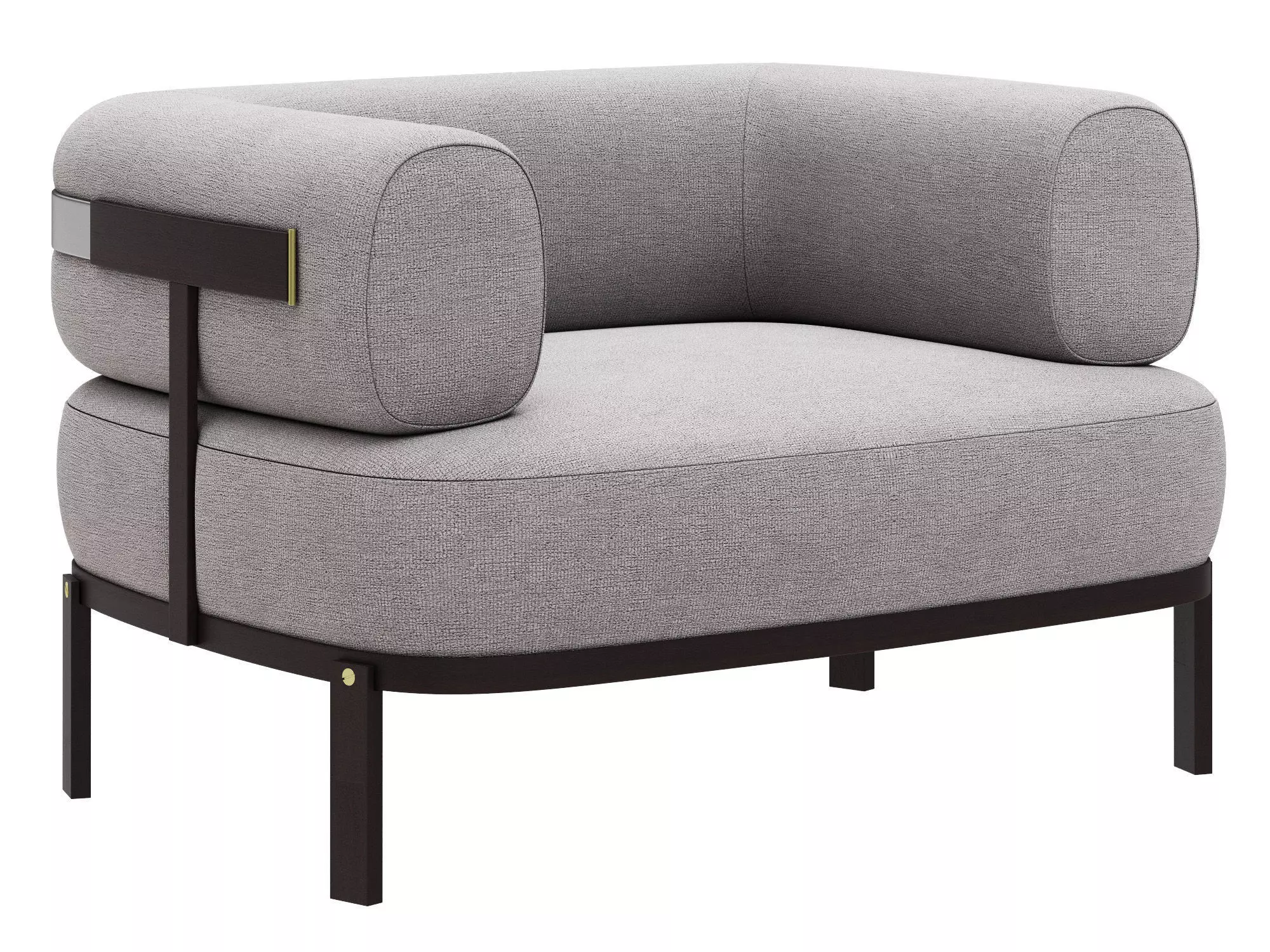 Baxter Belt armchair 3D model_0