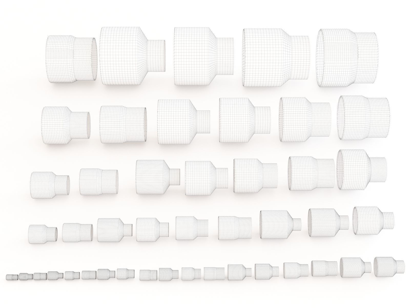 Pipe fitting vol 08 3D model_1