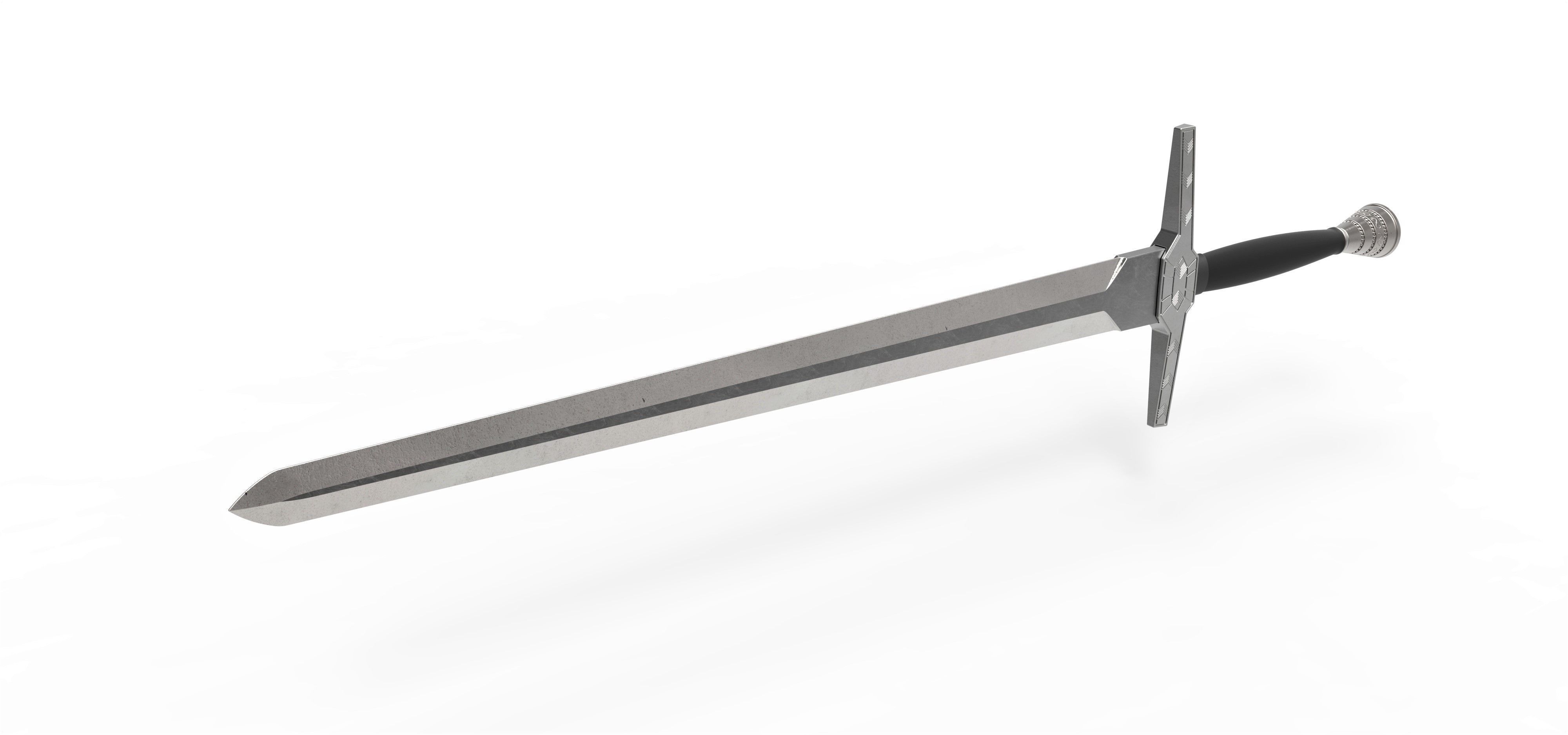 Sword from The Witcher TV series 3D print model_1
