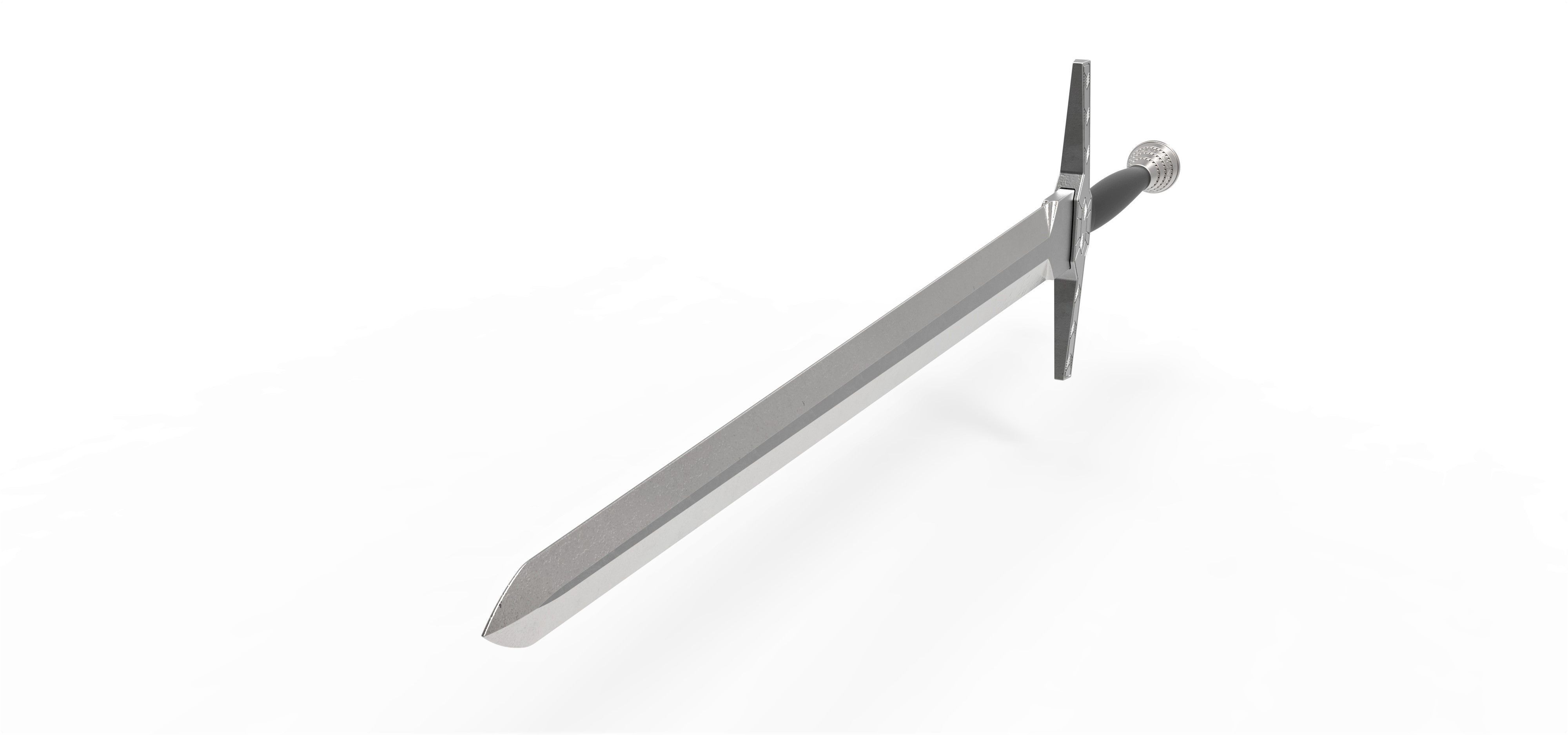 Sword from The Witcher TV series 3D print model_3
