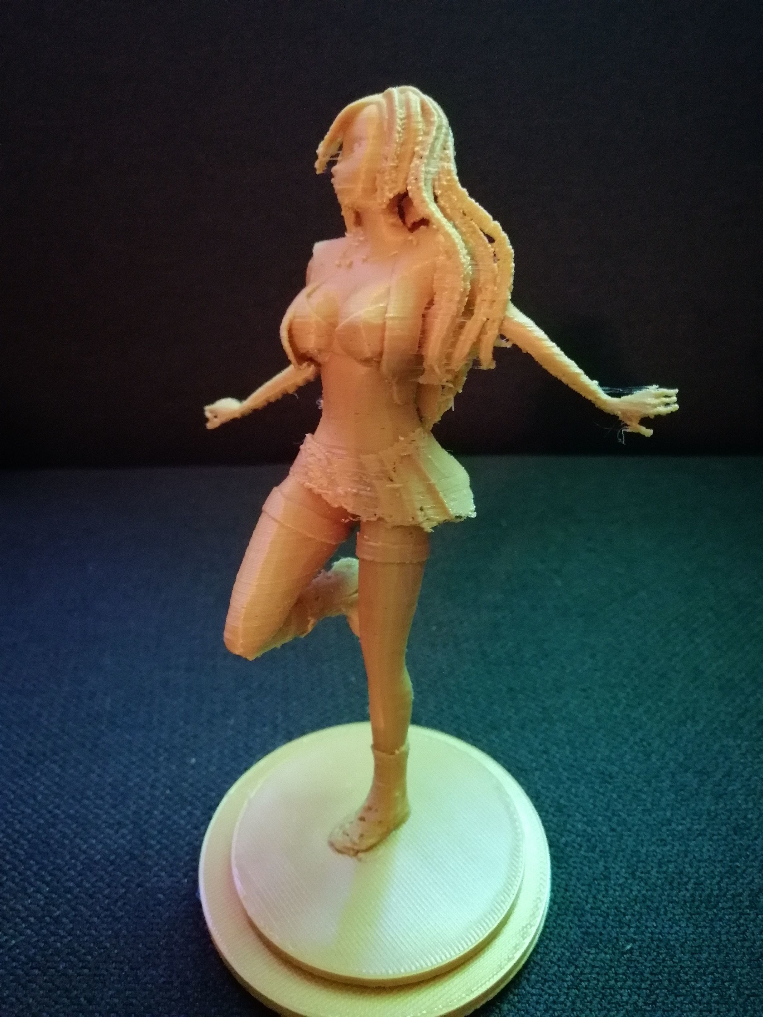 Anime School Girl  3D print model_6