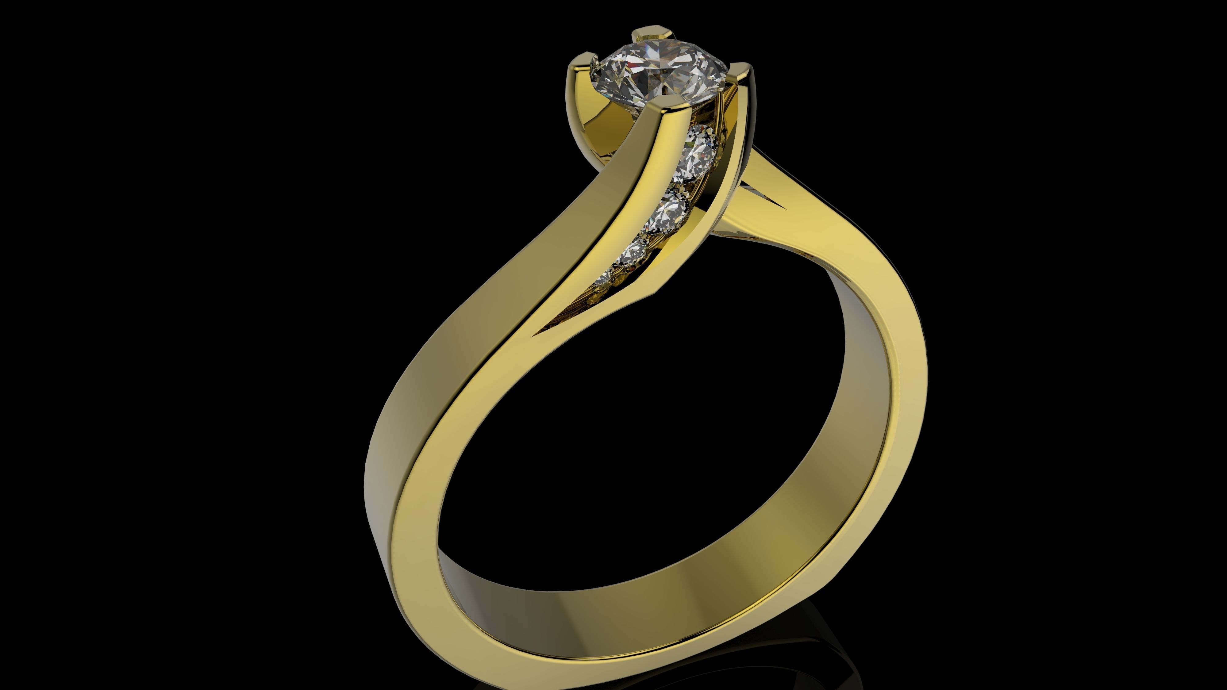 K RINGS N30 3D print model_1