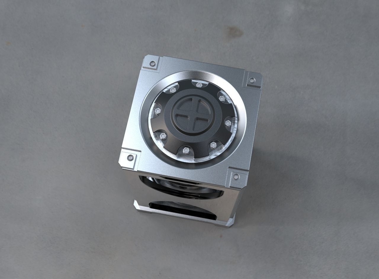 Shockproof container for transportation of liquid substances 3D print model_3