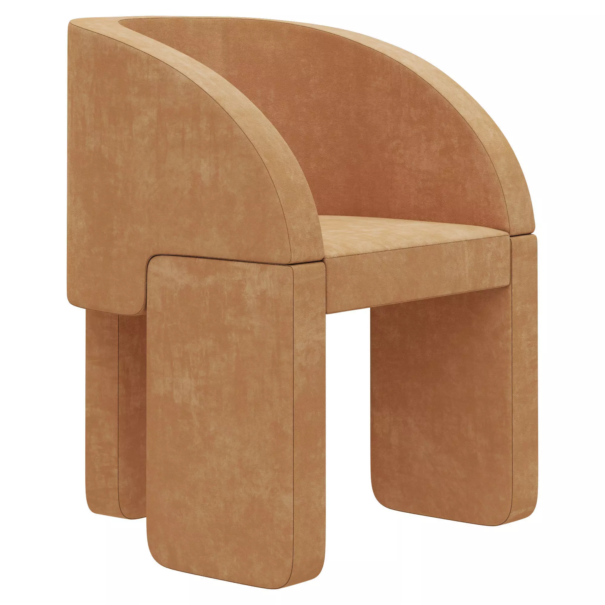 Baxter Lazybones 3D model_0