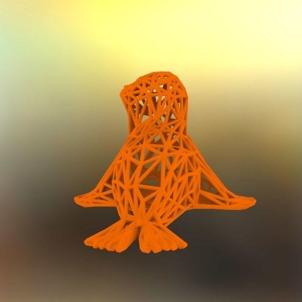  Baby seal 3D print model_30