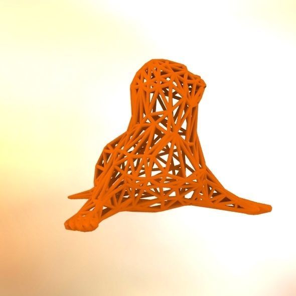  Baby seal 3D print model_40