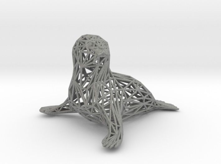  Baby seal 3D print model_6