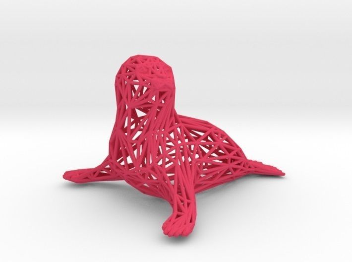  Baby seal 3D print model_9