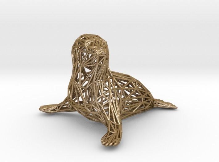  Baby seal 3D print model_15