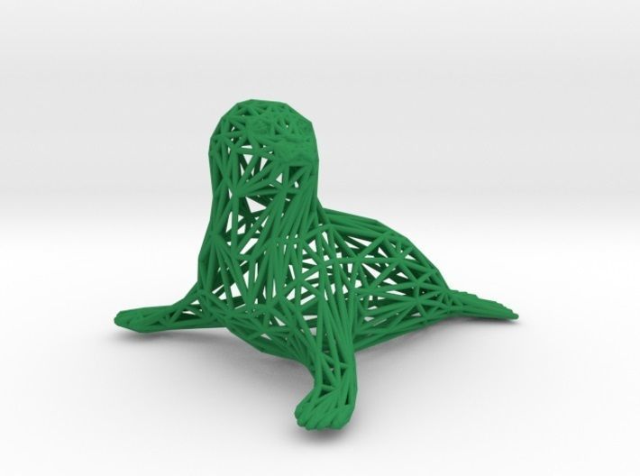  Baby seal 3D print model_12