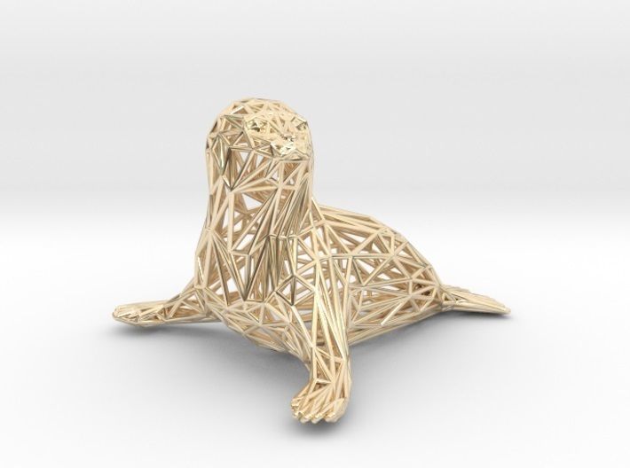  Baby seal 3D print model_18