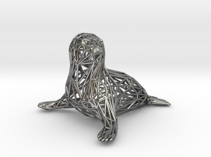  Baby seal 3D print model_19