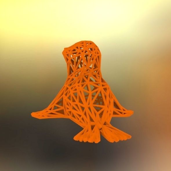  Baby seal 3D print model_32