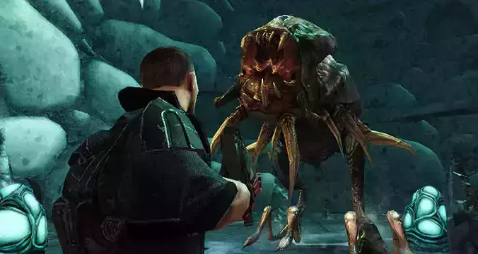 Crescent Moon Games Sci Fi Character and Creature Pack Low-poly 3D model