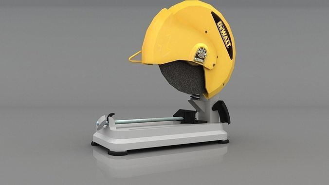 DEWALT Chop Saw D28715 Low-poly 3D model