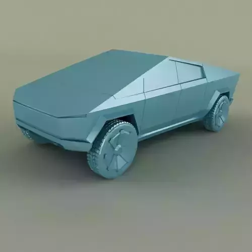 Tesla Cybertruck 3D Print model 3D print model