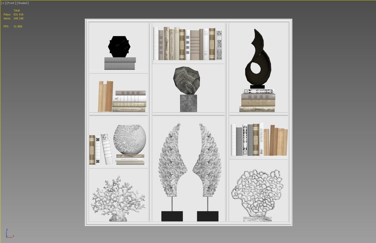 Decor Set 55 3D model_5