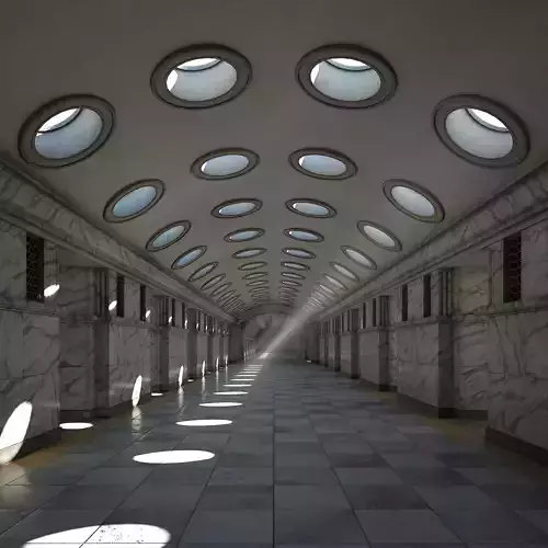 Corridor 01 3D model