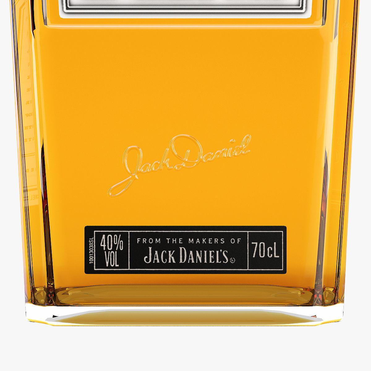 Jack Daniels Bottles Collection 3D model_9