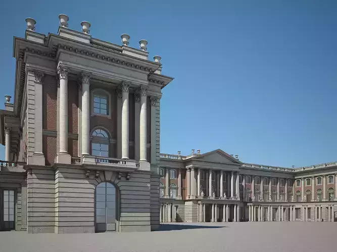 Palace 3D model