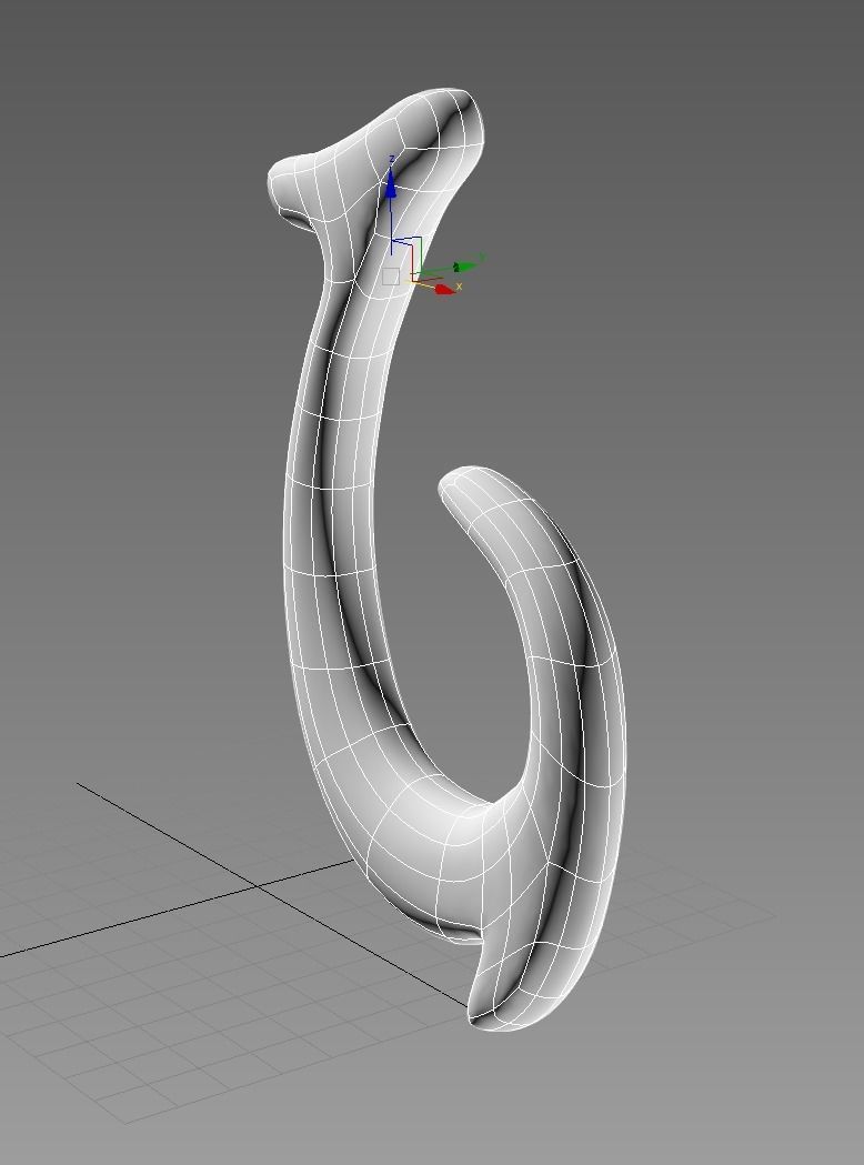 Hei Matau 3D model_3