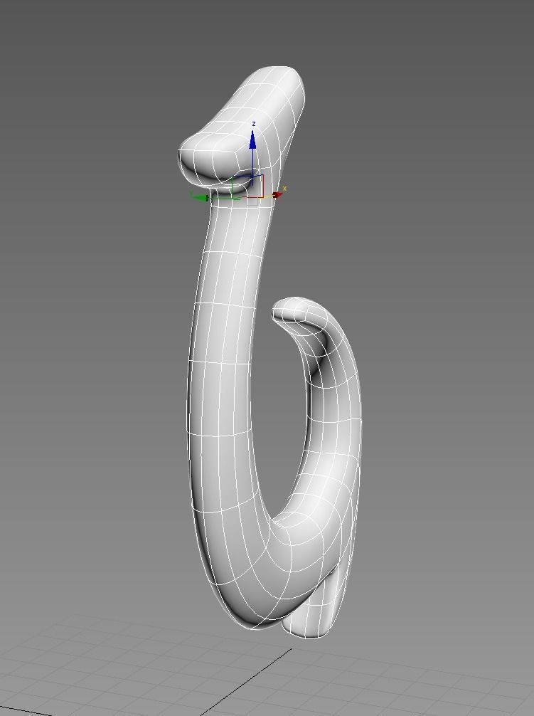 Hei Matau 3D model_2