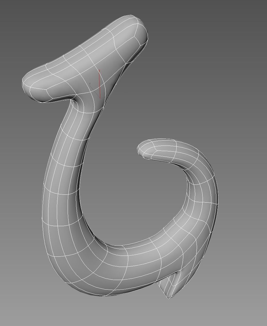 Hei Matau 3D model_1