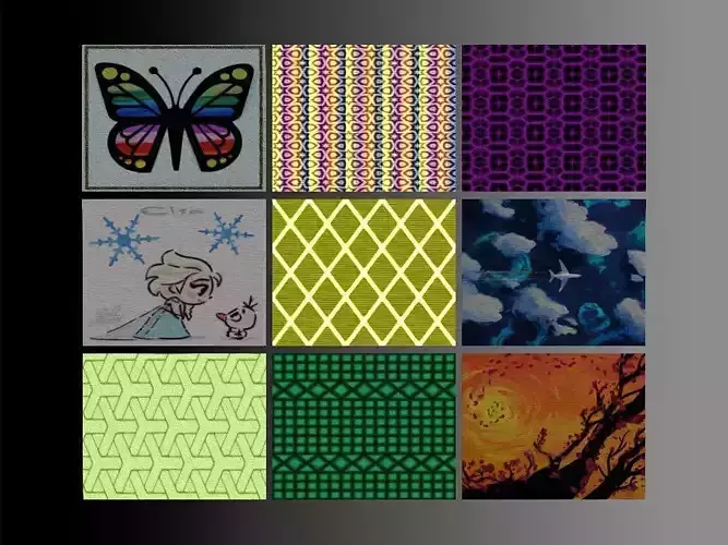 Collection of carpets