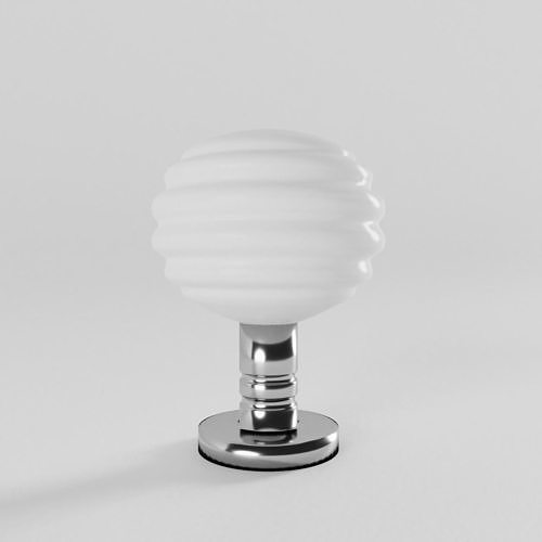 Retro Table Lamp 3D model