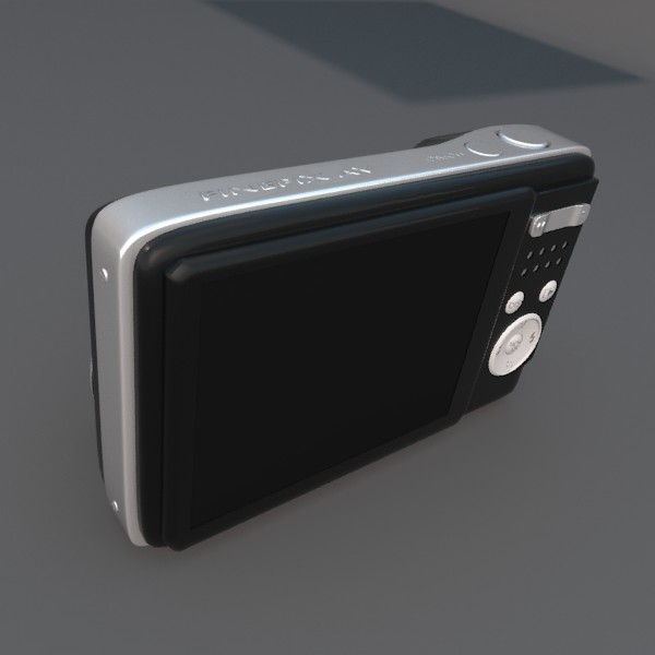 Fuji av 100 Digital Camera 3D model_2