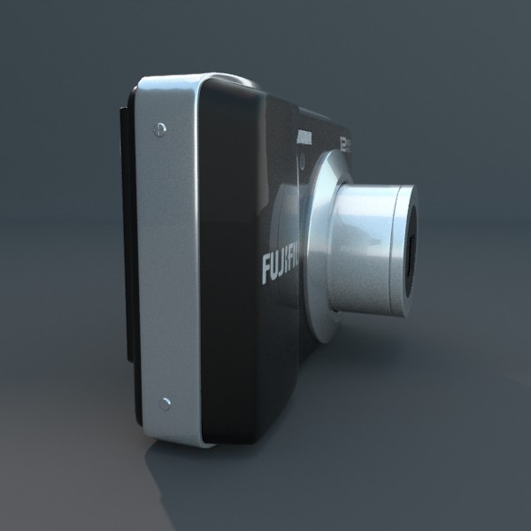Fuji av 100 Digital Camera 3D model_3