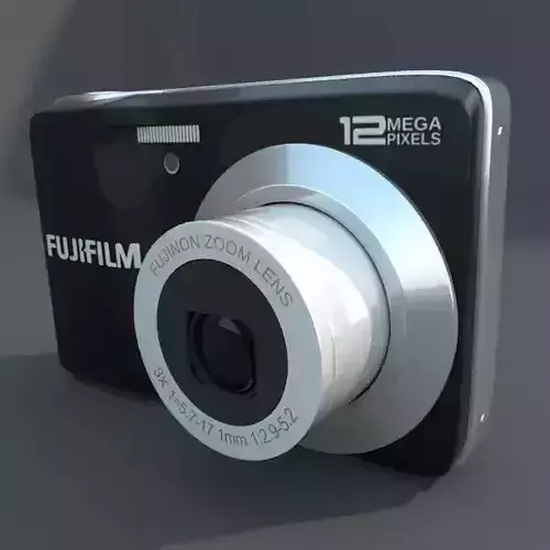 Fuji av 100 Digital Camera 3D model
