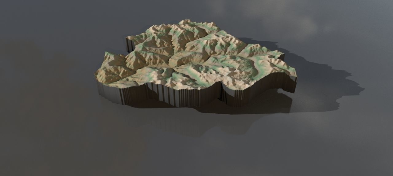 highresolution heightmaps and geometry for Andorra Texture_2
