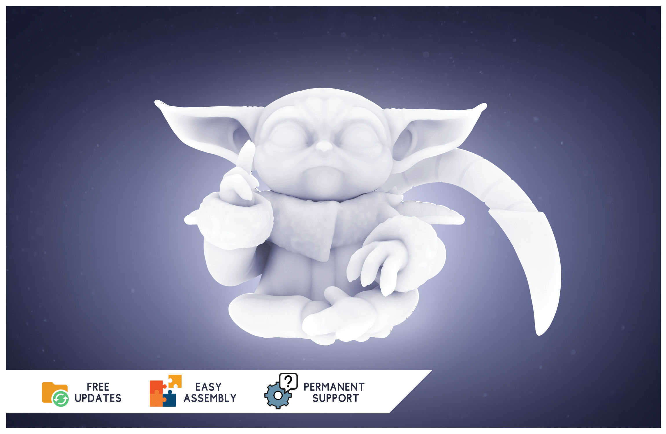 The Child Frieza -Baby freezer - 3D FanArt -  3D print model_11