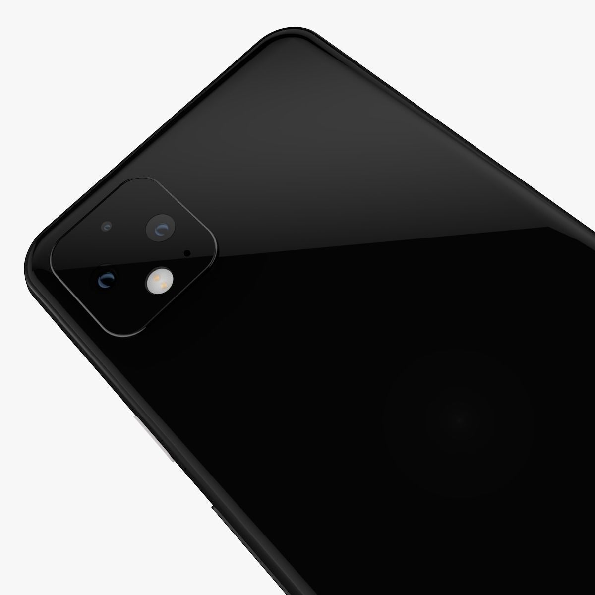 Google Pixel 4 Black 3D model_8