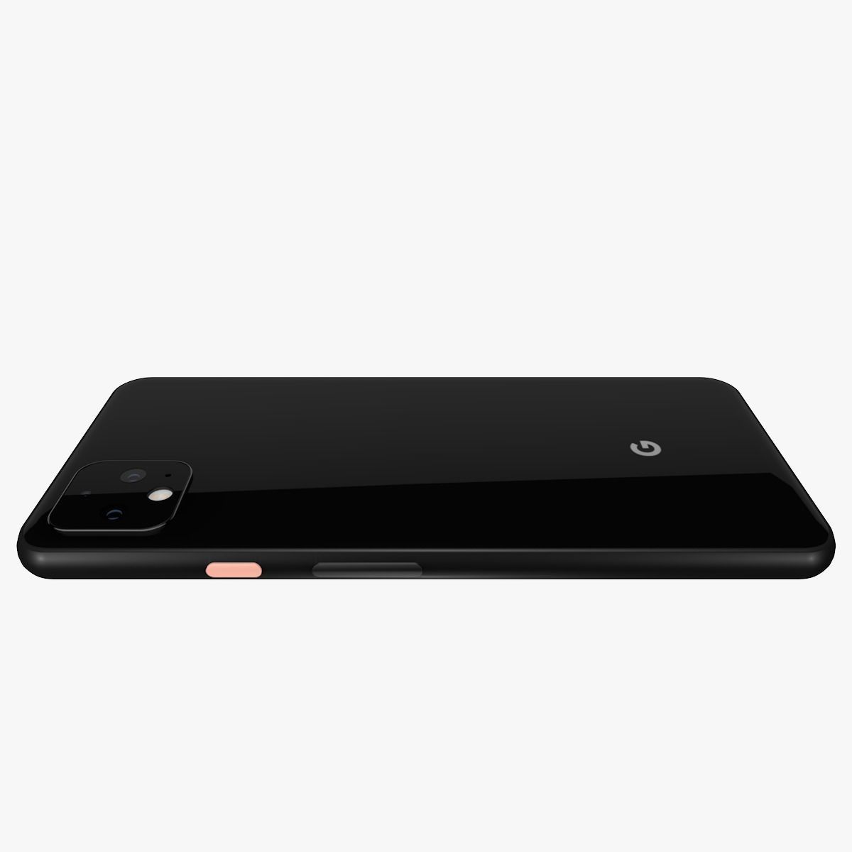 Google Pixel 4 Black 3D model_5
