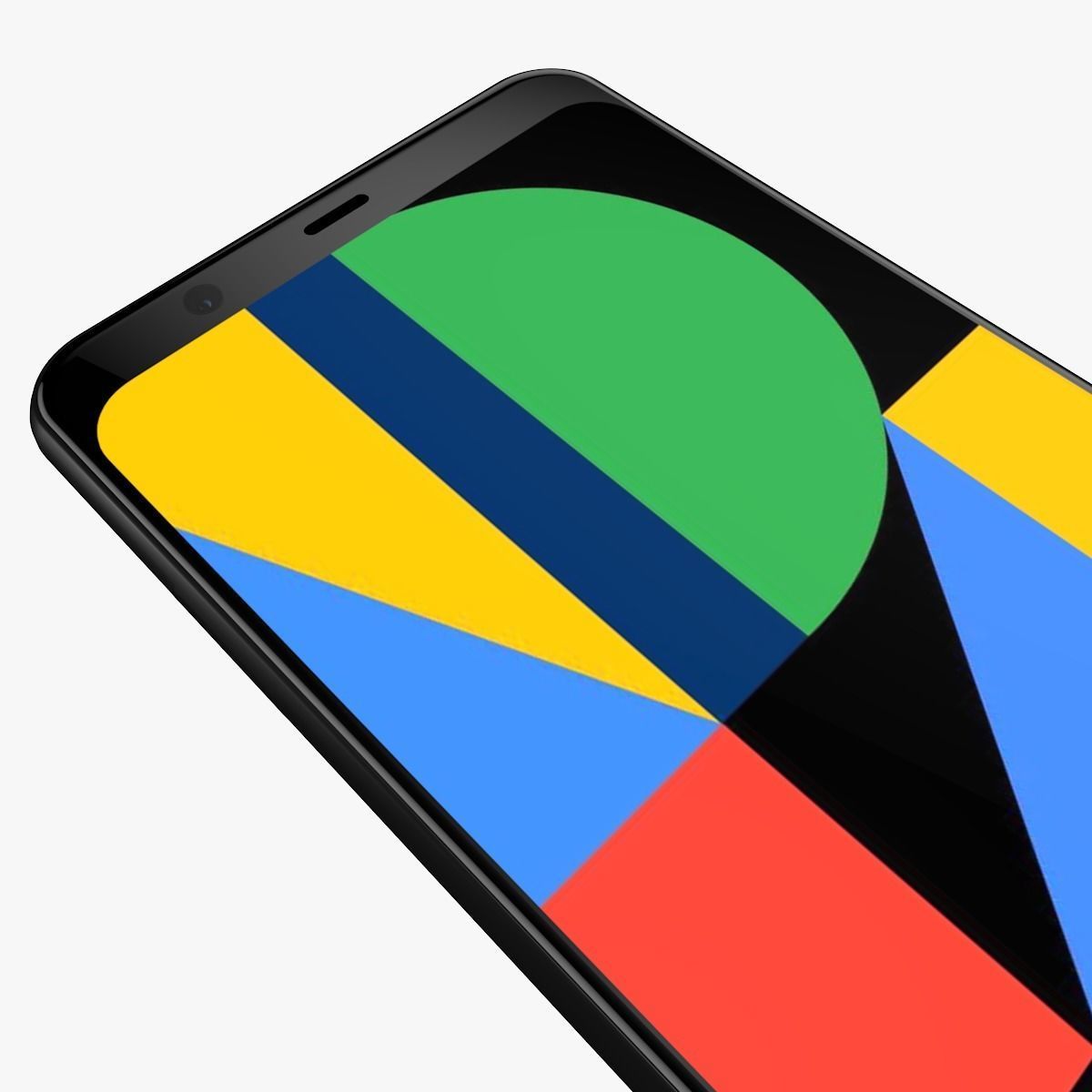 Google Pixel 4 Orange 3D model_6