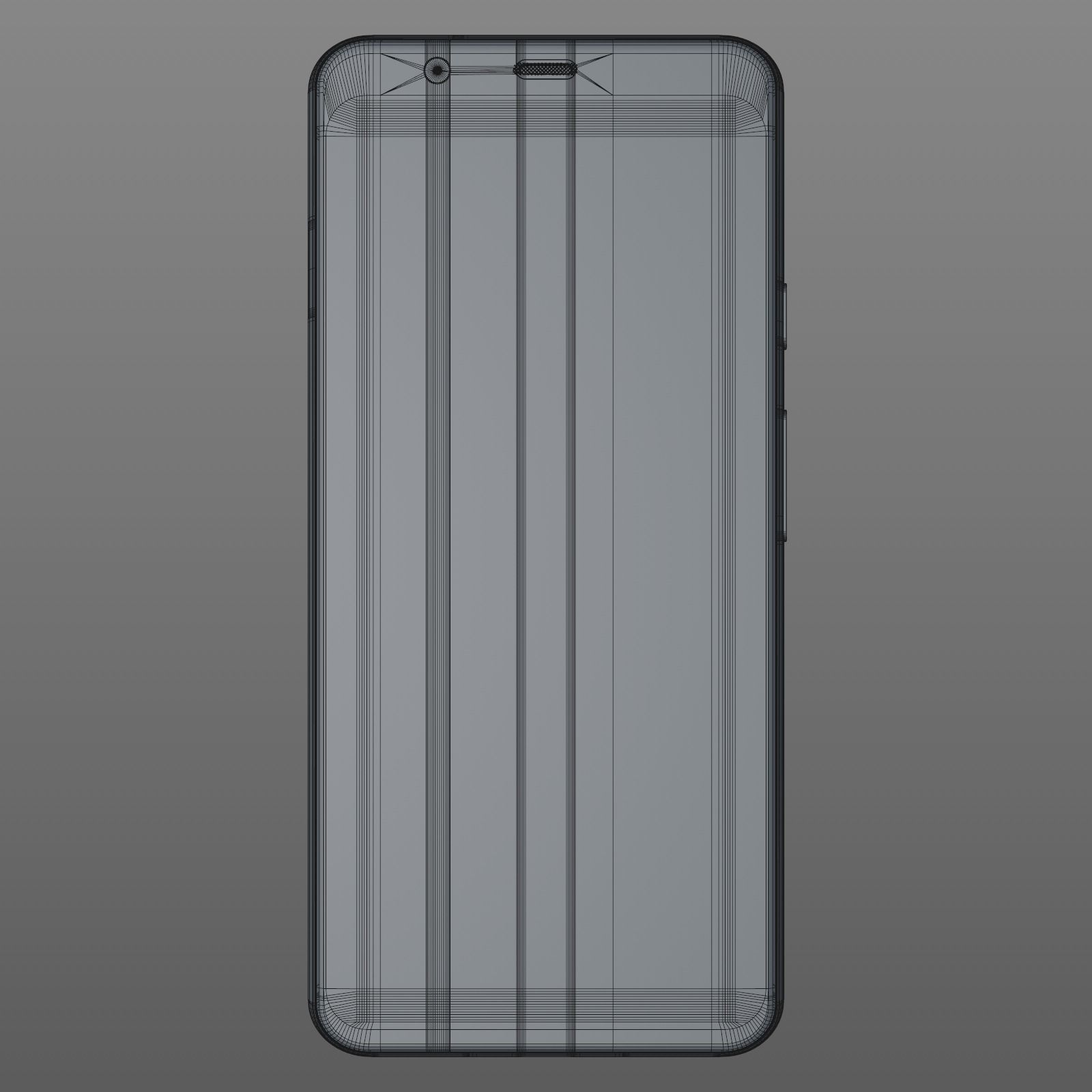 Google Pixel 4 Orange 3D model_15
