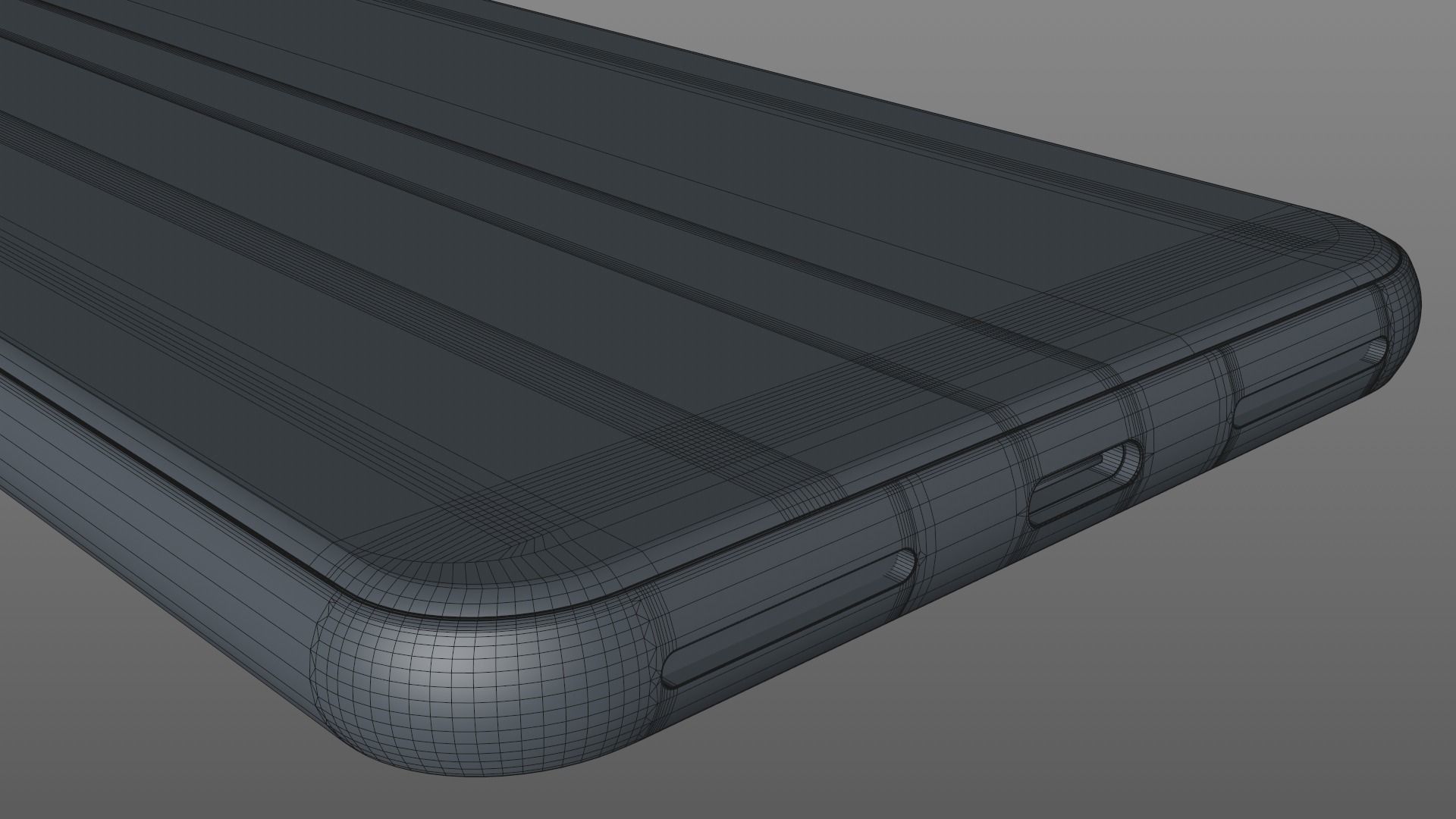 Google Pixel 4 Orange 3D model_30