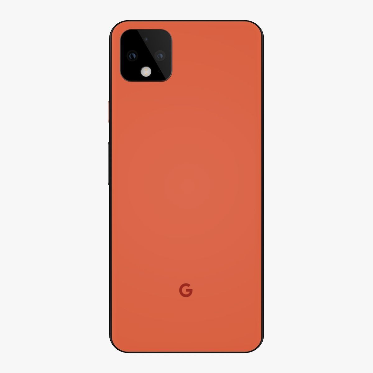 Google Pixel 4 Orange 3D model_12