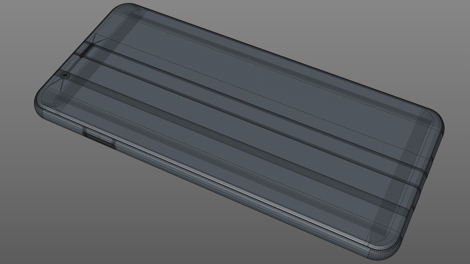 Google Pixel 4 White 3D model_26