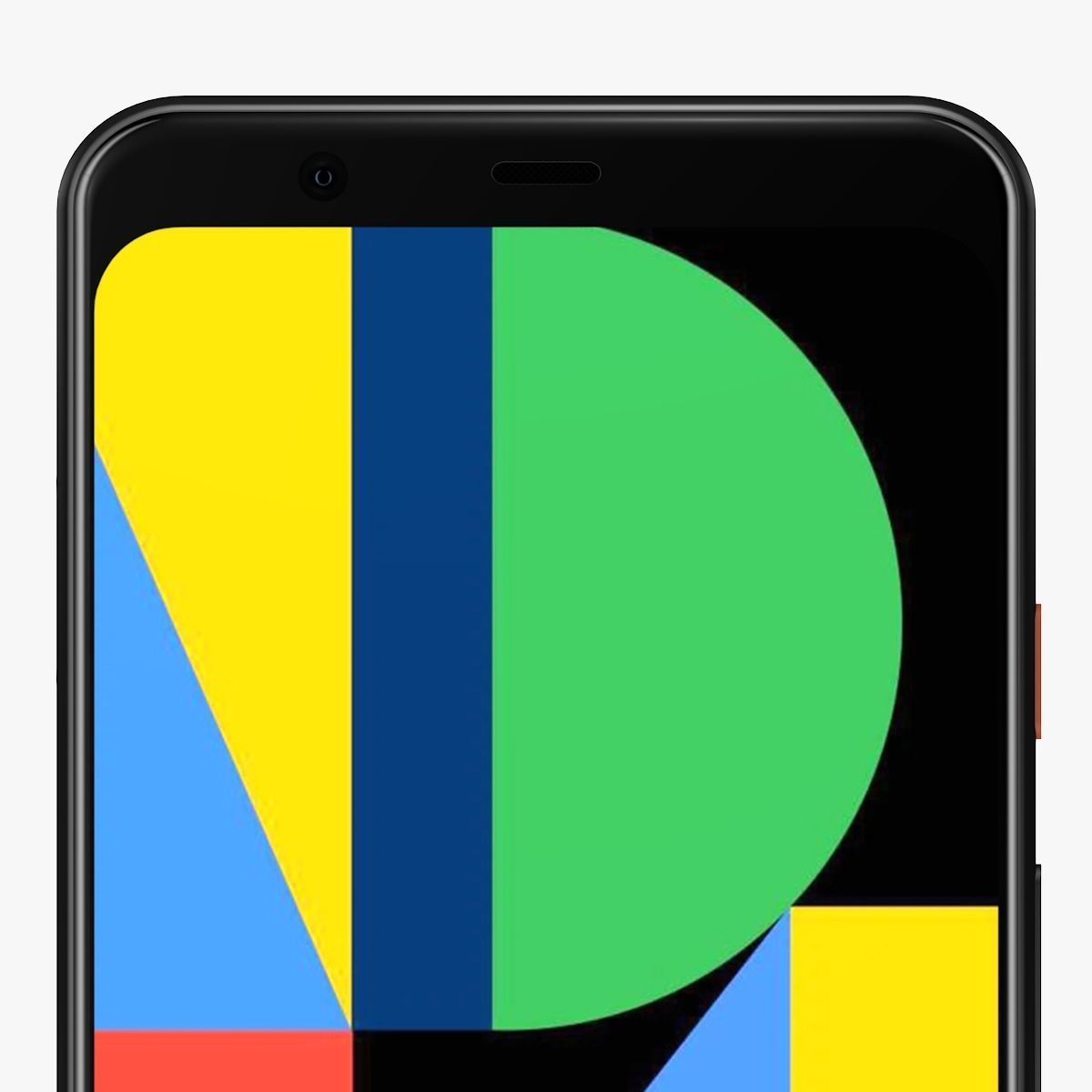 Google Pixel 4 White 3D model_10