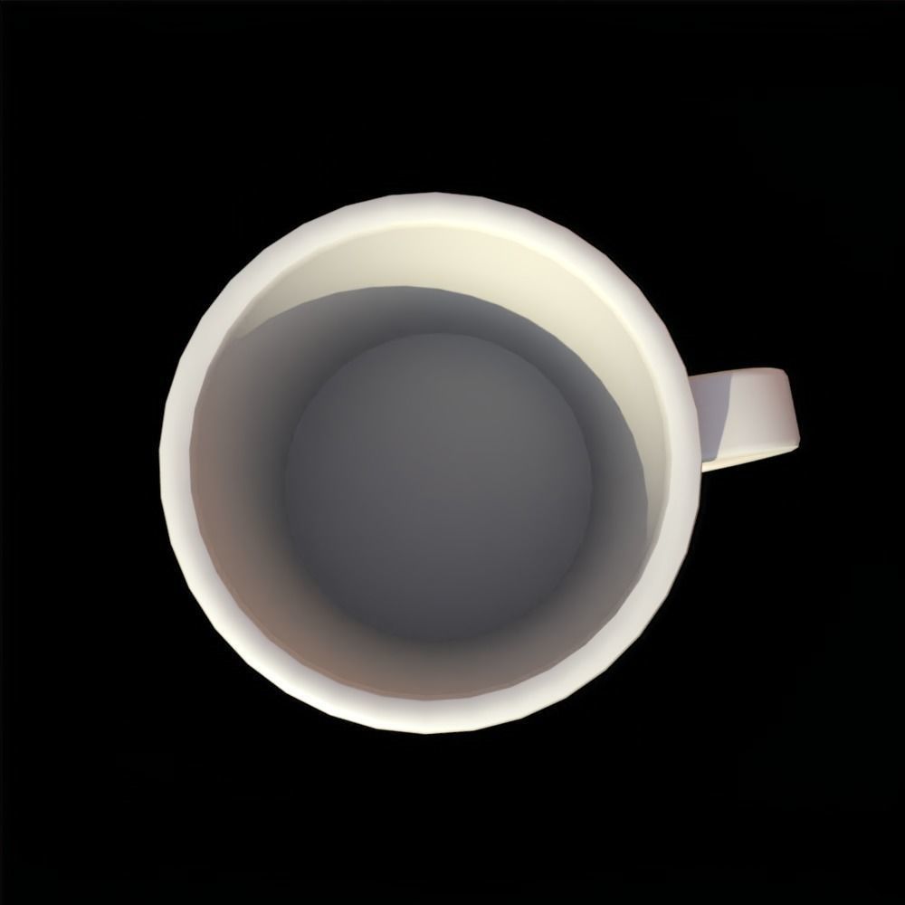 Cup of coffee 3D model_1