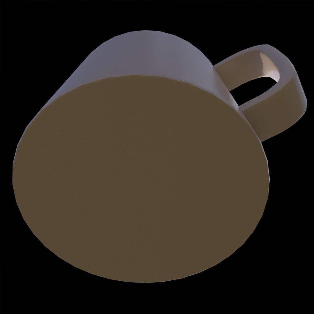 Cup of coffee 3D model_4